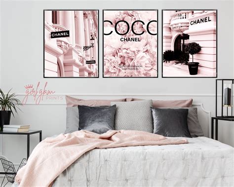 fashion chanel poster|Chanel paintings for bedroom.